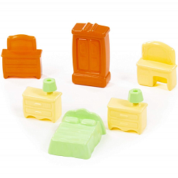 Набор мебели ПОЛЕСЬЕ №1 6 эл. (в пакете)