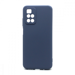 Силиконовый чехол SILICONE Case NEW ERA для Xiaomi Redmi 10 серый