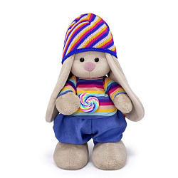 Мягкая игрушка Зайка Ми Полосатый вихрь, 25 см