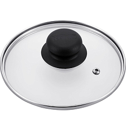 Крышка 18см REGENT низкая с пароотводом/ 93-LID-03-18