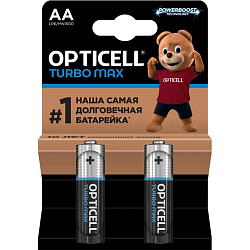Элемент питания OPTICELL LR06 TURBO MAX BL-2