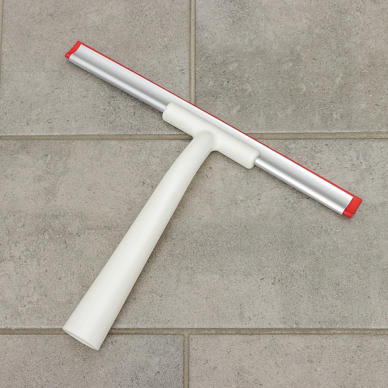 Водосгон Доляна, 25×20 см, пластиковая ручка, силиконовый сгон