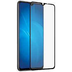 Противоударное стекло DF для Poco M3 DF poColor-04 (black)