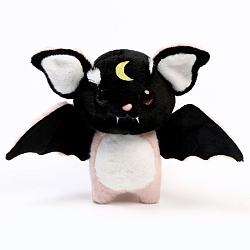 Мягкая игрушка Летучая мышь, 23 см, цвет розовый