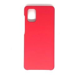 Силиконовый чехол SILICONE CASE для Samsung Galaxy M51 (Красная роза)