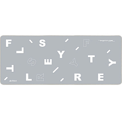 Коврик A4TECH FStyler FP75 серый/белый (750x300x2мм)