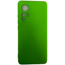 Задняя накладка SILICONE COVER для Xiaomi 12X 5G №16 Салатовый