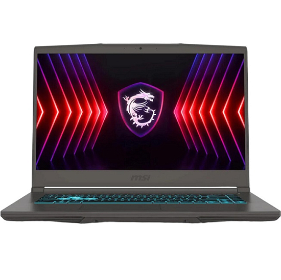 Ноутбук игровой 15.6" MSI Thin B12UCX-2633XRU (Intel Core i5-12450H/ 16Gb/ SSD 512Gb/ RTX 2050 4GB/ DOS) (9S7-16R831-2633), grey