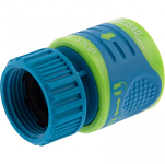 Соединитель быстросъемный, внутр. резьба 3/4"с аквастоп., LUXE// Palisad 66235
