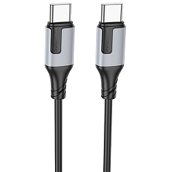Кабель Type-C <--> Type-C 1.0м BOROFONE BX101 черный, 60W