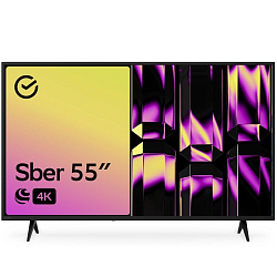 Телевизор Sber SDX-55U4010B, 55"