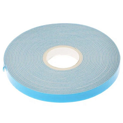 Клейкая лента TORSO, двусторонняя, вспененная, синий защитный слой,  8 мм x 5 м   7322622