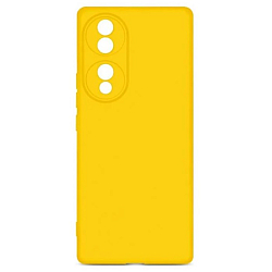 Силиконовый чехол DF для Honor 70 DF hwCase-115 (yellow)