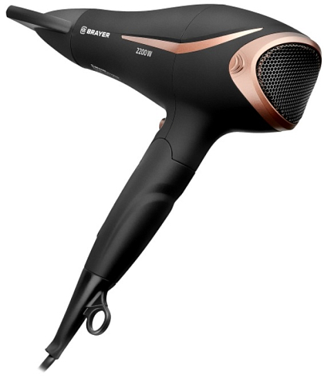 Фен BRAYER BR-3000 BN