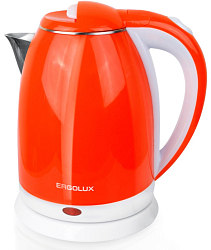 Чайник электрический ERGOLUX ELX-KS07-С37 оранж/белый