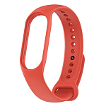 Силиконовый ремешок WB13 для Xiaomi Mi Band 7 (red), на кнопке (регулируемый)