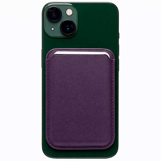 Кошелек для карт с анимацией (Темно-фиолетовый)