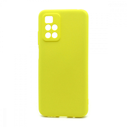 Силиконовый чехол SILICONE Case NEW ERA для Xiaomi Redmi 10 желтый
