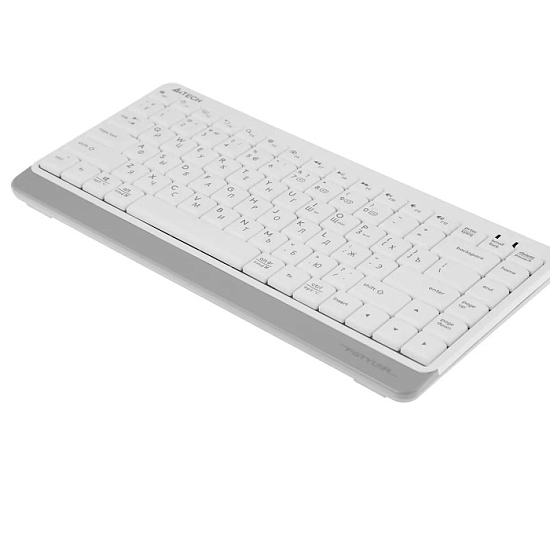 Клавиатура A4TECH Fstyler FBK11, белый/серый