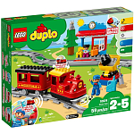 Конструктор LEGO DUPLO 10874 Town Поезд на паровой тяге