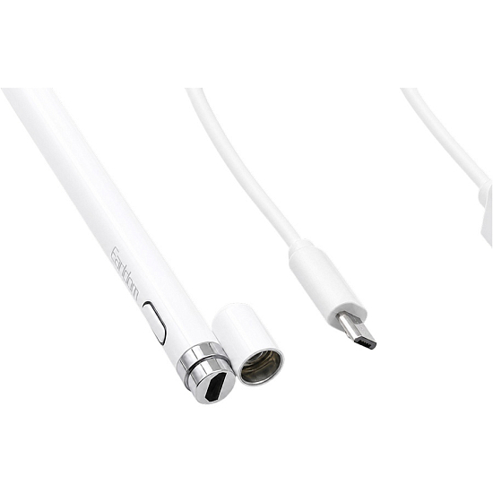 Стилус Earldom, ET-P2, пластик, для рисования, bluetooth,  белый