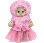 Мягкая игрушка Зайка Ми в меховой шапке и курточке 18 см (StS-690)