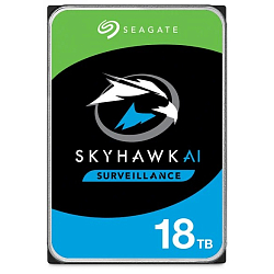 Внутренний HDD 3.5" 18Tb SEAGATE SkyHawkAI ST18000VE002