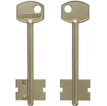 Заготовка ключа Цербер-2 88*25*18,2 мм, лат., б/п