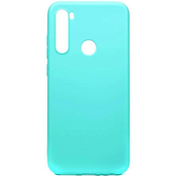 Задняя накладка ZIBELINO Soft Matte для Xiaomi Redmi Note 8T (бирюзовый)
