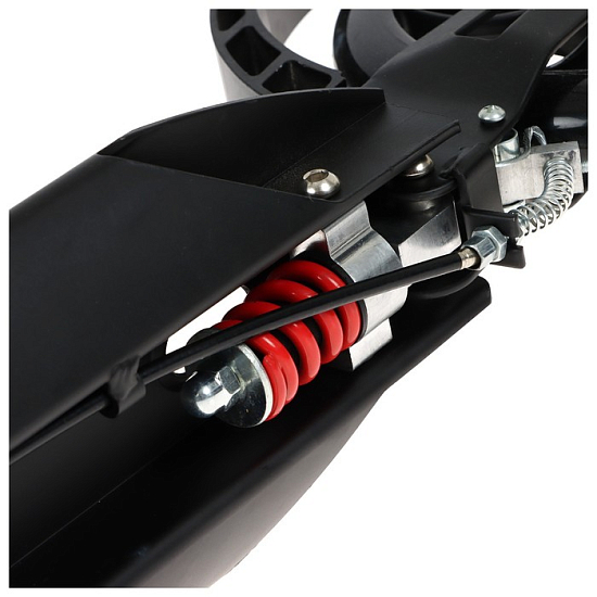Самокат SCOOTER, амортизатор, ABEC 7, цвет чёрный