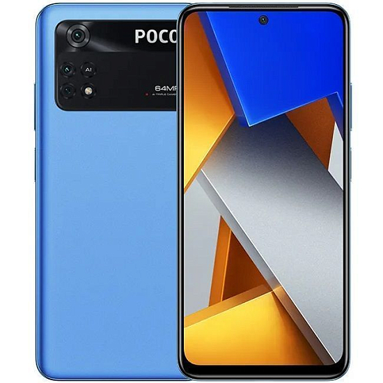 Смартфон Xiaomi POCO M4 PRO 2022 6/128Gb Синий (RUS) 