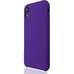 Силиконовый чехол SILICONE COVER для iPhone XR фиолетовая