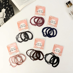 Резинка для волос "Милена" (набор 4 шт) бусинки, 4 см, микс   9887961