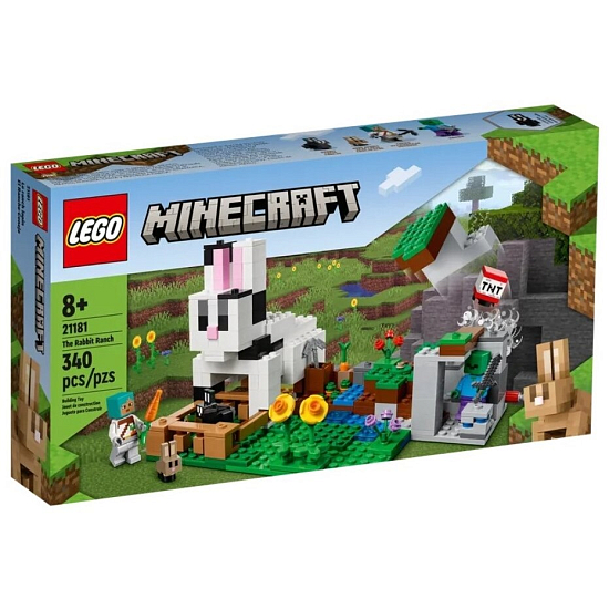 Конструктор LEGO Minecraft 21181 Кроличье ранчо