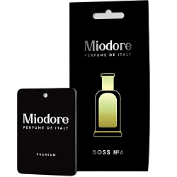 Ароматизатор MIODORE - BOSS №6 (подвесной картонный)