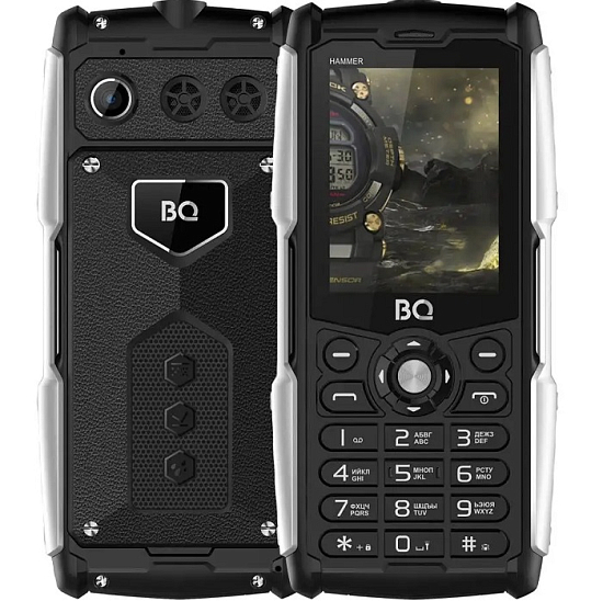 Телефон BQ 2449 Hammer Black (Уценка)