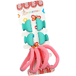 Набор для волос Выбражулька «Оливия», 8 шт.: зелёно-розовый 9709264