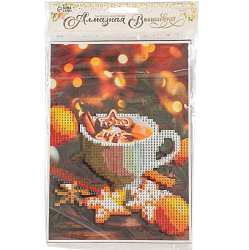Алмазная мозаика «Чашка кофе», 15 х 21 см 10340831