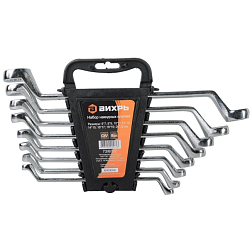 Набор накидных ключей 8 шт. 6 - 22 ВИХРЬ 73/6/5/2