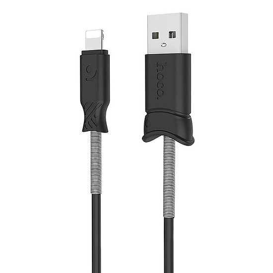 Кабель USB <--> Lightning  1.0м HOCO X24 Pisces, чёрный