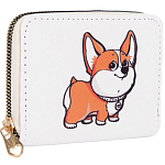 Кошелёк на молнии «Выбражулька», цвет белый 7895485