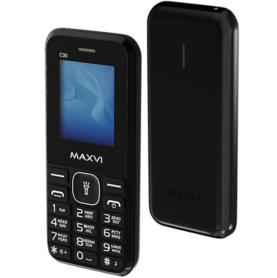 Телефон Maxvi C30 черный
