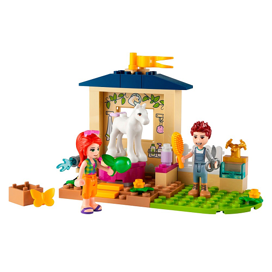 Конструктор LEGO Friends 41696 Конюшня для мытья пони