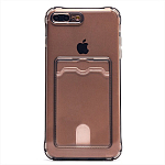 Задняя накладка SC276 для iPhone 7/8 Plus (black)