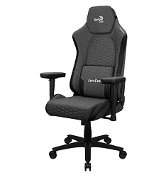 Кресло игровое Aerocool CROWN PLUS AeroWeave Ash Black