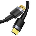 Кабель 4KHDMI <--> 4KHDMI 3.0м BASEUS CADKLF-G01, Cafule, чёрный