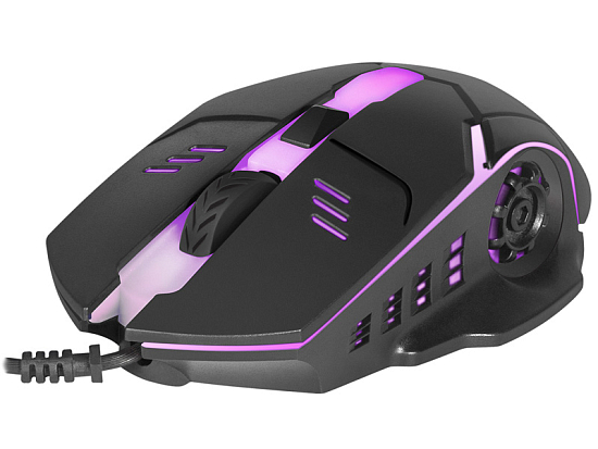 Мышь DEFENDER Ultra Matt MB-470, черный, USB