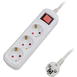 Сетевой удлинитель  5,0м СТАРТ S 3x5-ZDV, 3 розетки (4607175852753)