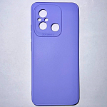 Задняя накладка Мобилис для Xiaomi Redmi 12C, лавандовый , матовая с защитой камеры