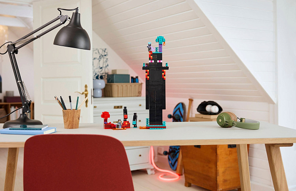 Сражение в стиле Minecraft  